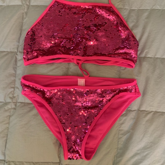 🌟Host Pick 🌟 Juicy Couture Girl’s Sequin Bikini - Picture 1 of 6